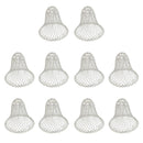 Pack of 10 Fairy String Lights Lanterns Christmas Moroccan Lights Shade Home Decoration Silver Bell