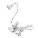 6W LED Indoor Planting Growing Light Garden Panel Clip Lamp EU Plug