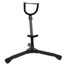Folding Portable Alto/Tenor Saxophone Stand Music Stand Black