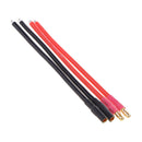 4 Pieces 3.5mm Banana Plug RC Vehicle Batttery Connector Cable Wire 14WAG Male Female
