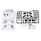 1/10 Scale Plastic Modification Parts for On Road RC Drift Racing Car Model