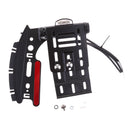 Adjustable License Plate Bracket & LED Light for Harley Sportster 883 Dyna