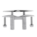 6" 155mm 316 Stainless Steel Pull-Up Cleat / Pop-Up Flush Mount Lift Cleat - Boat/Marine
