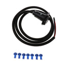 78.7'' 7 Pin Trailer Light Wiring Harness Extension Plug Round Wire Connector