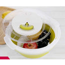 Salad Spinner Manual Plastic Lettuce Dryer and Vegetable Washer with Quick Dry Design, Drying Lettce Fruits Vegetables