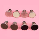 Jeans Pants Slack Skirt Metal Buttons Extender 8 Pieces Set