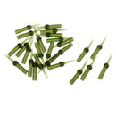 25pcs Fishing Tulip Beads Run Rig Beads Anti Tangle Sleeve Fishing Rubbers Tubes Carp Fishing Tackles Kit