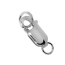 Double Circle 925 Sterling Silver Lobster Clasps for Jewelry DIY