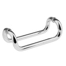 1 Pair High Quality 304 Stainless Steel Rust Proof Glass Door Pull Handle for Shower Bathroom 10.8 inches