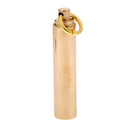 Brass Waterproof Pill Capsule Toothpick Holder Box Survival Waterproof Storage Container
