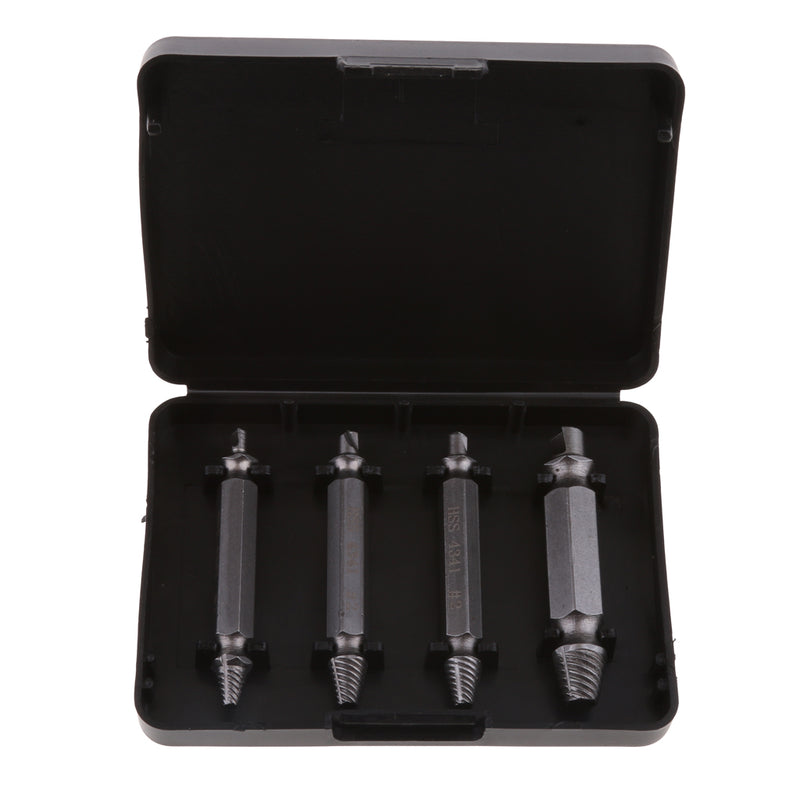 1 Set HSS Screw Extractor Bolt Remover Drill Bits Remover Out Stud Tools