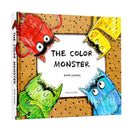 Baby Kids Children Preschool Reading Story Drawing 3D Pop Up colorful monster Cognition Book