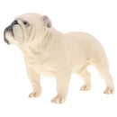 Plastic Realistic Wildlife Jungle Forest Ocean Animals Big Bulldog Dog Action Figure Toys Pet Playset, Eduactional Toys For Kids Toddler Collectibles