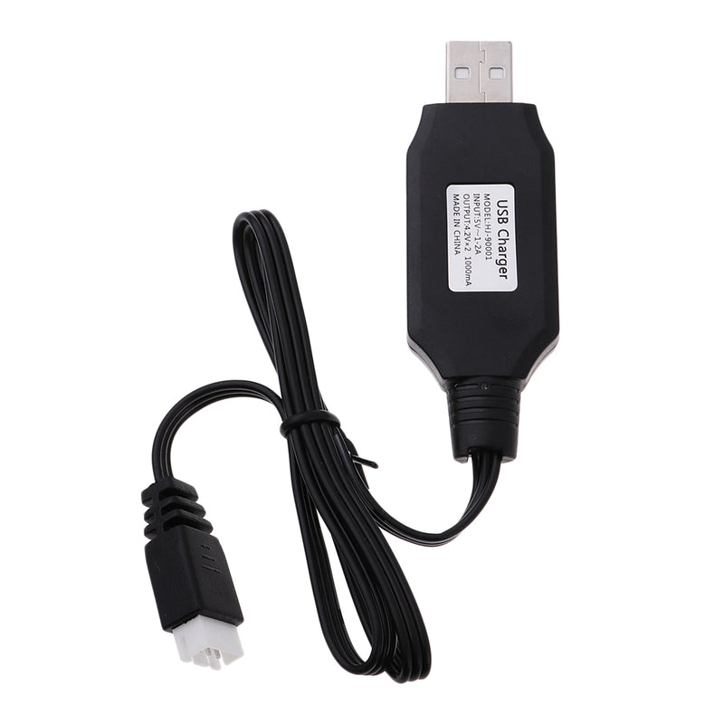 RC USB Fast Charging Cable for WPL B14K B24K C14K C24K B16K B36K RC Battery