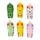 6 Pieces Fishing Lure Frog Baits Snag-proof Weedless Lures Topwater Floating with Double Sharp Hooks Freshwater Saltwater