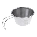 30ml Food Grade Stainless Steel Tea Wine Mug Cup for Camping Hiking Travel Easy to Carry