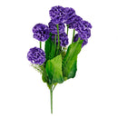 Simulation Hydrangea Flower Plant w/ 9 Flower Balls Home Garden DIY Mazarine