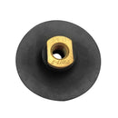 4'' / 100mm Rubber Back Holder/Backer Pads for Wet Dry Diamond Polishing Pads Hook & Loop