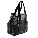 Large Mesh Beach Pool Tote Outdoor Camping Shoulder Bag Hot Spring Wash Bag