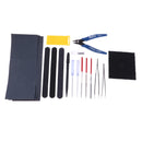 17Pcs/set Military Model Making Tools Kit Graver Pliers Tweezer Assembly Tool