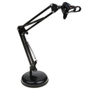 Adjustable Microphone Stand with Dual Mic Mobile Phone Clip Clamp for Studio Recording Broadcast Podcast