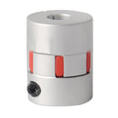 New 40mmx 51mm CNC Stepper Motor Flexible Plum Jaw Shaft Coupler Aluminium D20