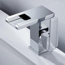 BLUE/GREEN/RED 3 COLOR CHANGING WATER FAUCET ADJUSTABLE WATERFALL SWIVEL TAP