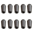 Black Plastic 3 Way Toggle Switches Knobs Tip Buttons for ST SQ Electric Guitar