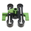Adjustable Height Riser Clamp Rod/Rail Raiser For 15mm DSLR Support Rig System