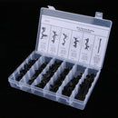 54 Piece Car Retainer Mould Wire Loom Routing Harness Clip Assortment