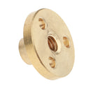 8mm Brass Flange Trapezoidal T Lead Screw Nut for 3D DIY Printer