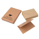 50pcs /Set Graduation Card Kraft Paper Place Cards Graduation Party Decor