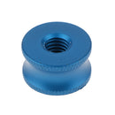 1/4'' Male to 3/8'' Female Convert Screw Adapter for Camera Tripod Quick Release Plate (Blue)