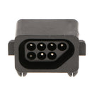 90 Degree Angle 7 Pin Gaming Console Socket Female Connector Port for Nintendo Entertainment System NES