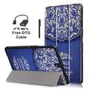 Euporean Pattern Artificial Leather Stand Case Cover for Samsung Galaxy Tab S3 9.7 T820/T825