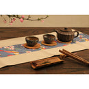 Fashionable Retro Table Runner Cotton Linen Tablecloth Cover for Home Dining Table Hotel Cafe Tea Table Mat