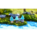 Mini Resin Cartoon Tree House DIY Moss Micro Landscape Decoration Garden