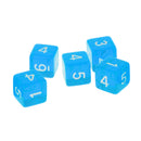 New 5pcs/Set TRPG Games Dungeons & Dragons D6 Multi Sided Dices Set Blue