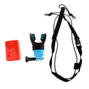 Surfing Mouth Mount Set with Floaty Block & Neck Lanyard for GoPro Hero 4 3+ 3 2 1 HD Cameras