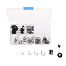 SEA FISHING TACKLE SET Pack of 100 Fishing Hooks Size 2/4/6/8/10