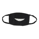 Unisex Antidust Mask Muffle Mask Cute kaomoji Emoticon Mouth Mask Wide Teeth