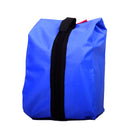 Zippered Waterproof Nylon Outdoor Travel Storage Shoe Food Storage Holder Bag for Men Women Outdoor Travel Use Blue