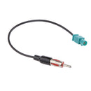 9" Universal Car Roof Radio AM/FM Antenna Adapter Extension Cable Lead Male Plug