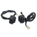 Motorcycle 1 Inch Handlebar Control Switches Black Wiring Harness for Harley 1996-2012