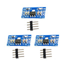 AMS1117 DC Voltage Regulator Step Down Power Supply Module 6.5V-12V To 5V 800mA (Pack of 3)