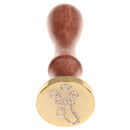 Retro Sealing Wax Wood Handle Design for DIY Wedding Cards Logo Xmas Gift