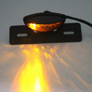 LED Motorcycle Turn Signal Brake License Plate Integrated Light for ATVs Dirt Bike Custom Chopper Cruiser Buggy