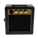 Mini Portable Guitar Amlifier Speaker Parts for Electric Guitar Practice 4.72x4.72x2.36inch Black