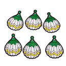 6pcs Hot Air Balloon Embroidery Patch Clothes Applique Sticker DIY Decor