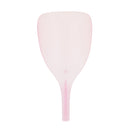 Plastic Pink Face Shield Salon Hairspray Haircut Mask Handle Salon Protector